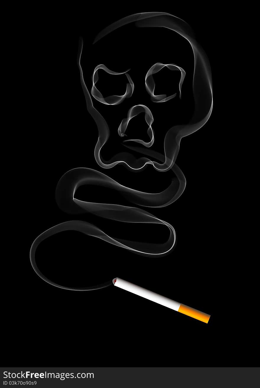 The Smoke Of Cigarette