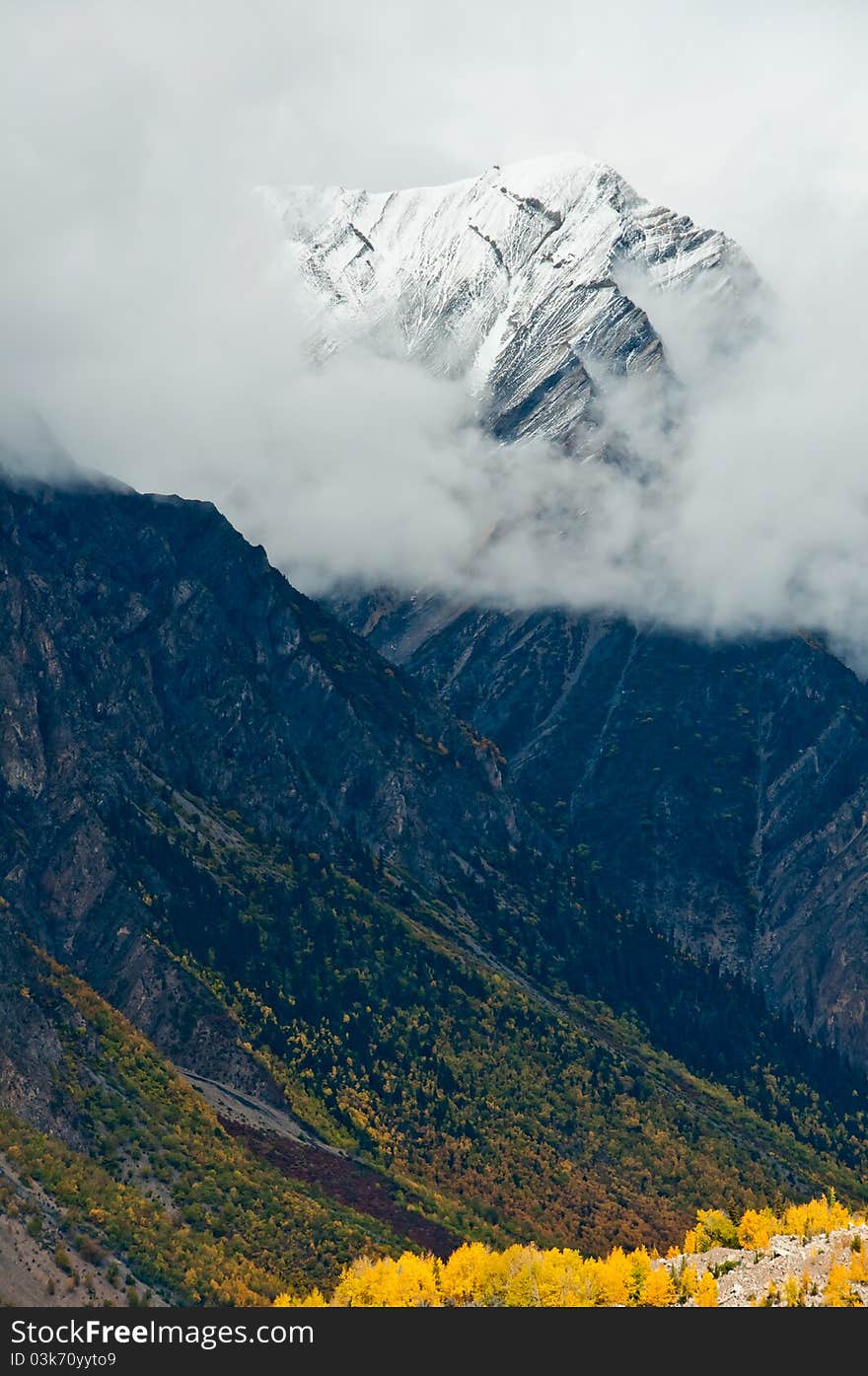 Snow mountain