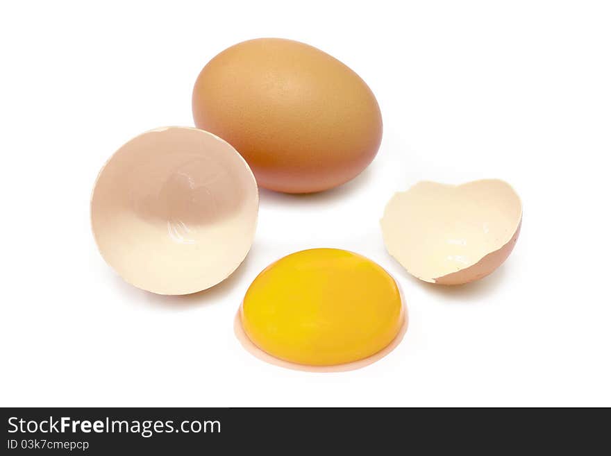 Egg brokens.