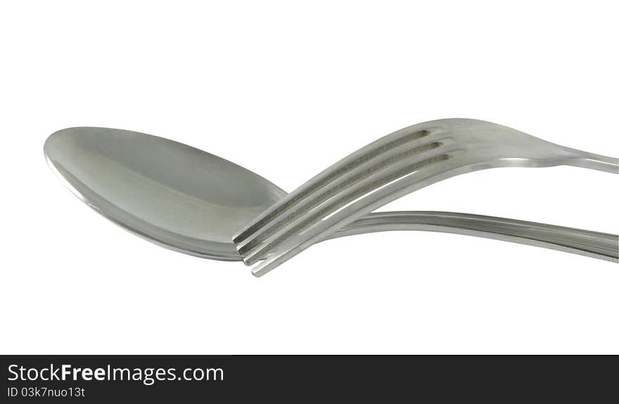 Fork and spoon