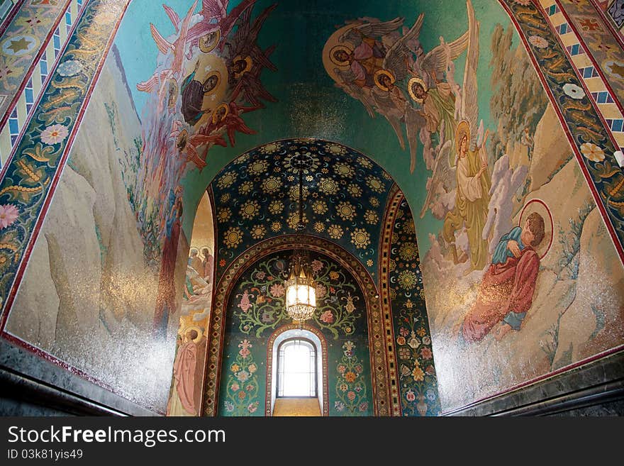 Church of the Savior on Blood. Interiors.