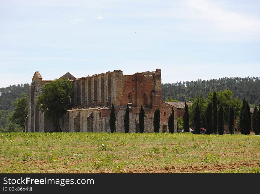 San Galgano abbey