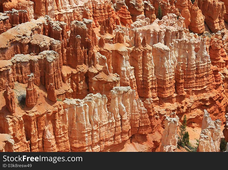 Unique landscape pictures of red sandstone formations. Unique landscape pictures of red sandstone formations