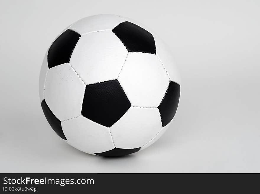 An image of ball on neutral background. An image of ball on neutral background