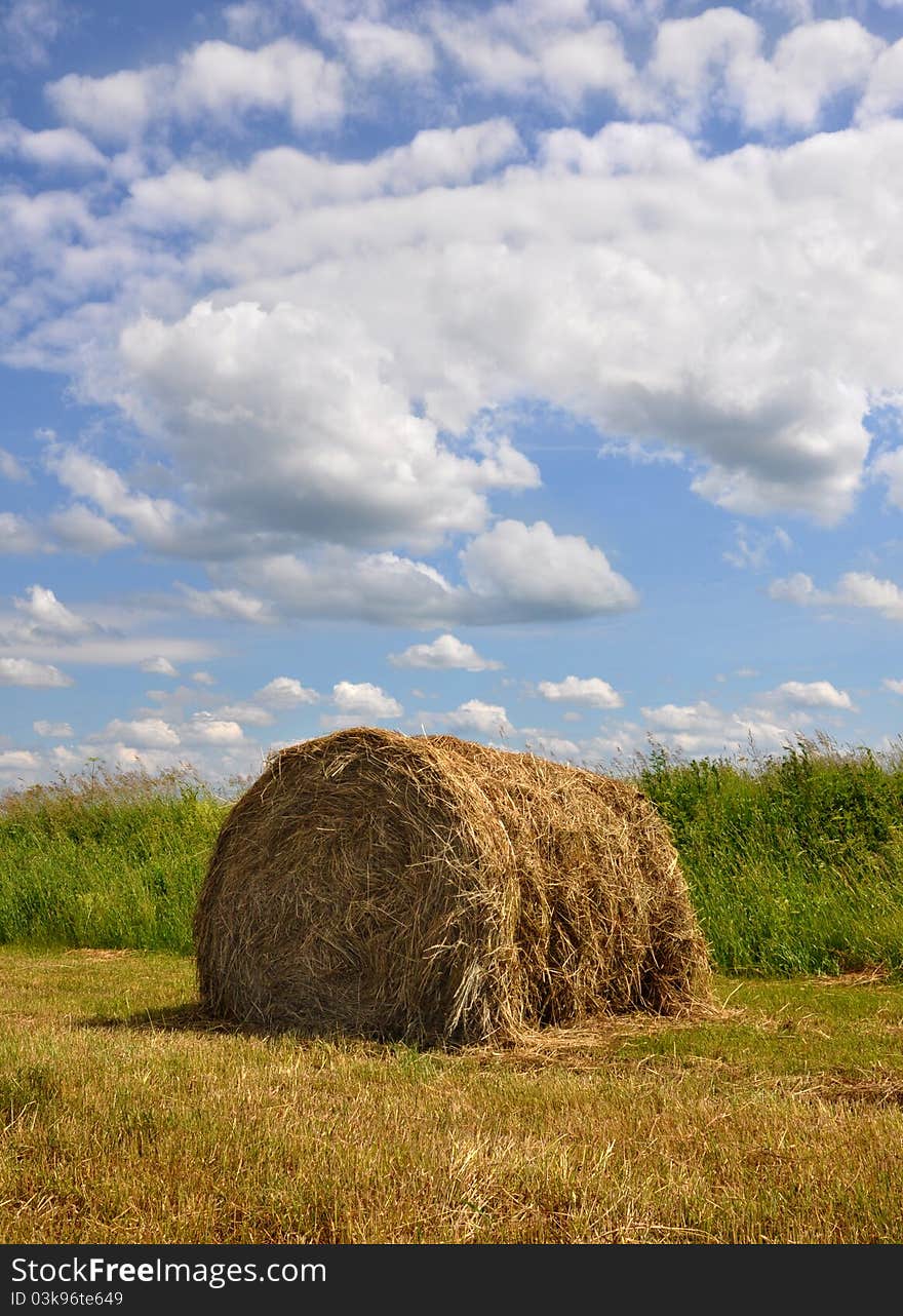 Stack from straw