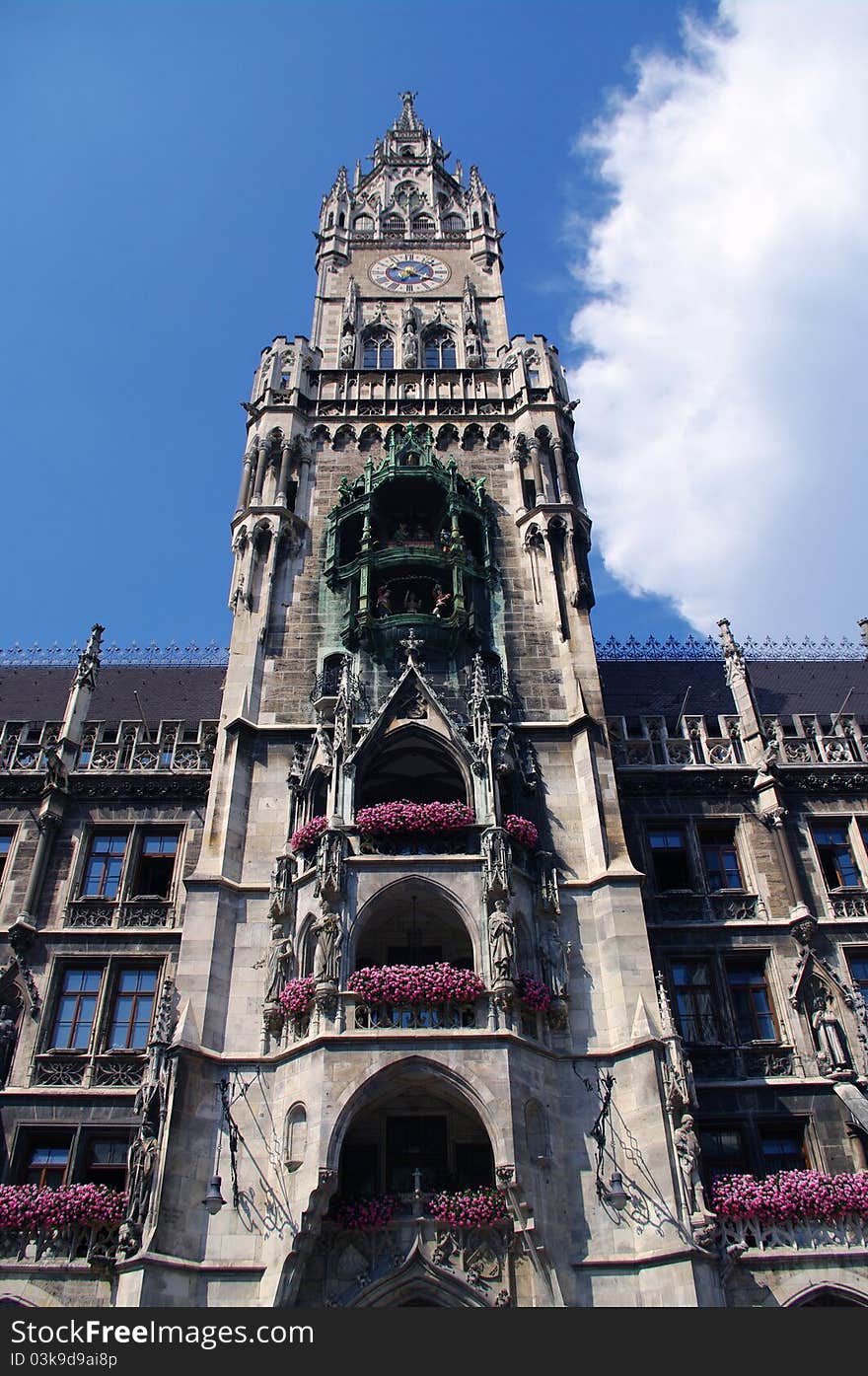 New City Hall. Munich