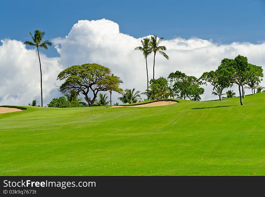 Beautiful golf place.