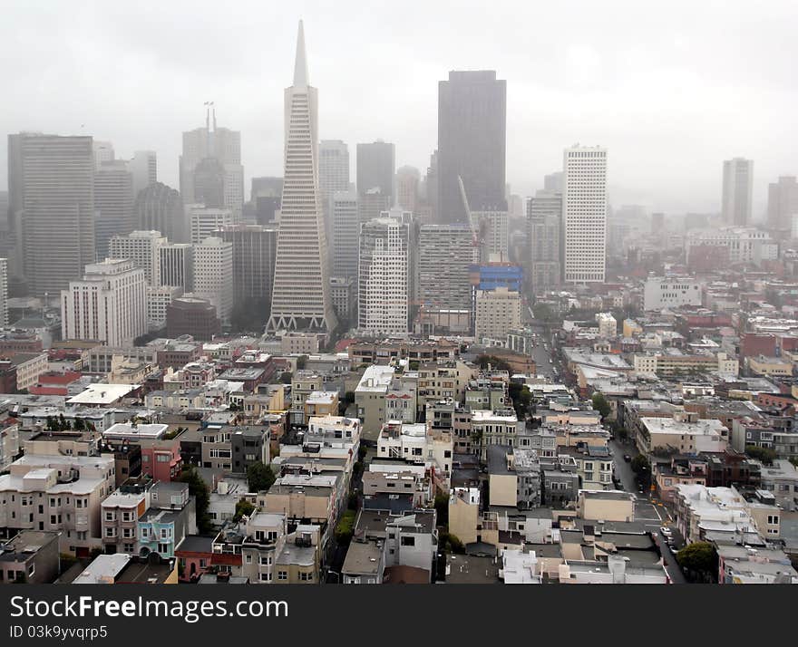 San Francisco in the Fog. San Francisco in the Fog