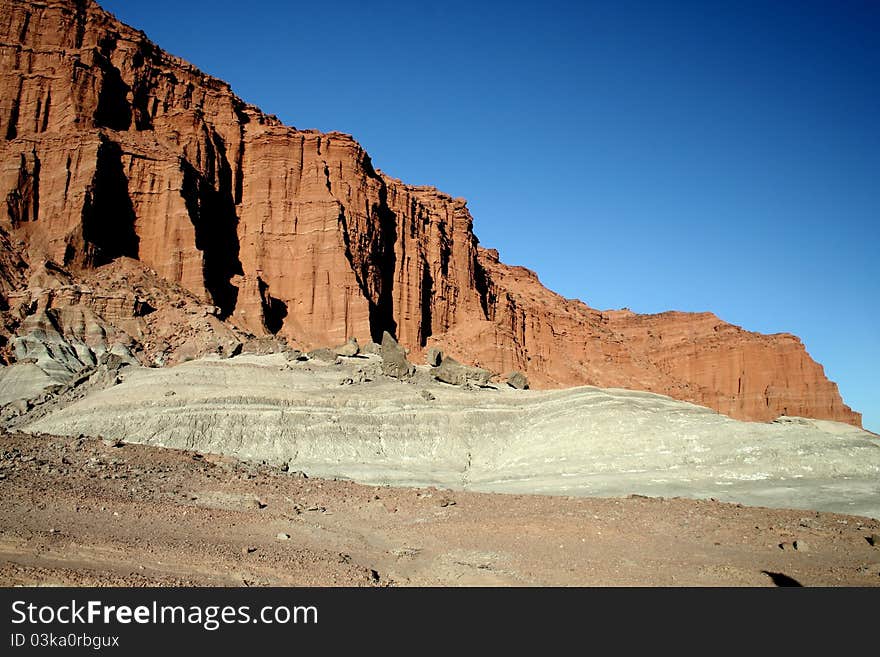 Argentina: San juan, Moon Valley, Valle de Luna, Ischigualasto. Patrimonio Natural de la Humanidad por la UNESCO. Argentina: San juan, Moon Valley, Valle de Luna, Ischigualasto. Patrimonio Natural de la Humanidad por la UNESCO