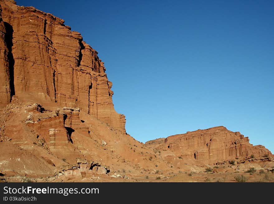 Argentina: San juan, Moon Valley, Valle de Luna, Ischigualasto. Patrimonio Natural de la Humanidad por la UNESCO. Argentina: San juan, Moon Valley, Valle de Luna, Ischigualasto. Patrimonio Natural de la Humanidad por la UNESCO