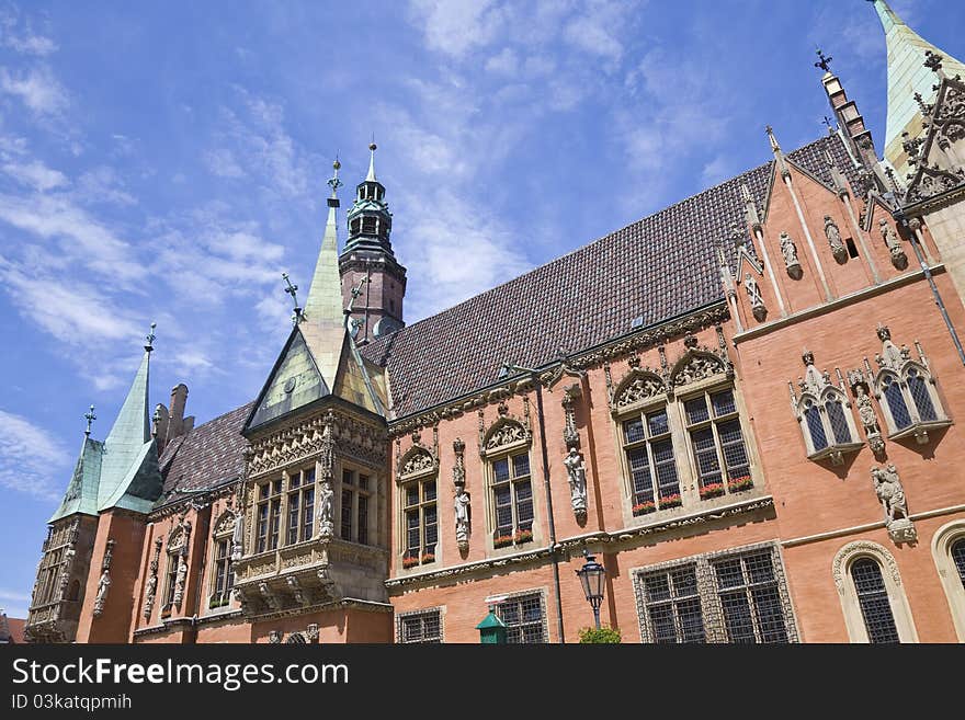 City Hall in Wroclaw