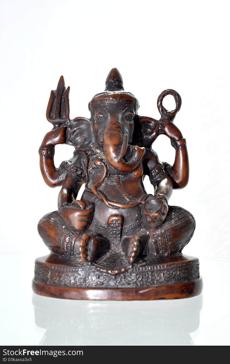 Elephant Headed Hindu Deity