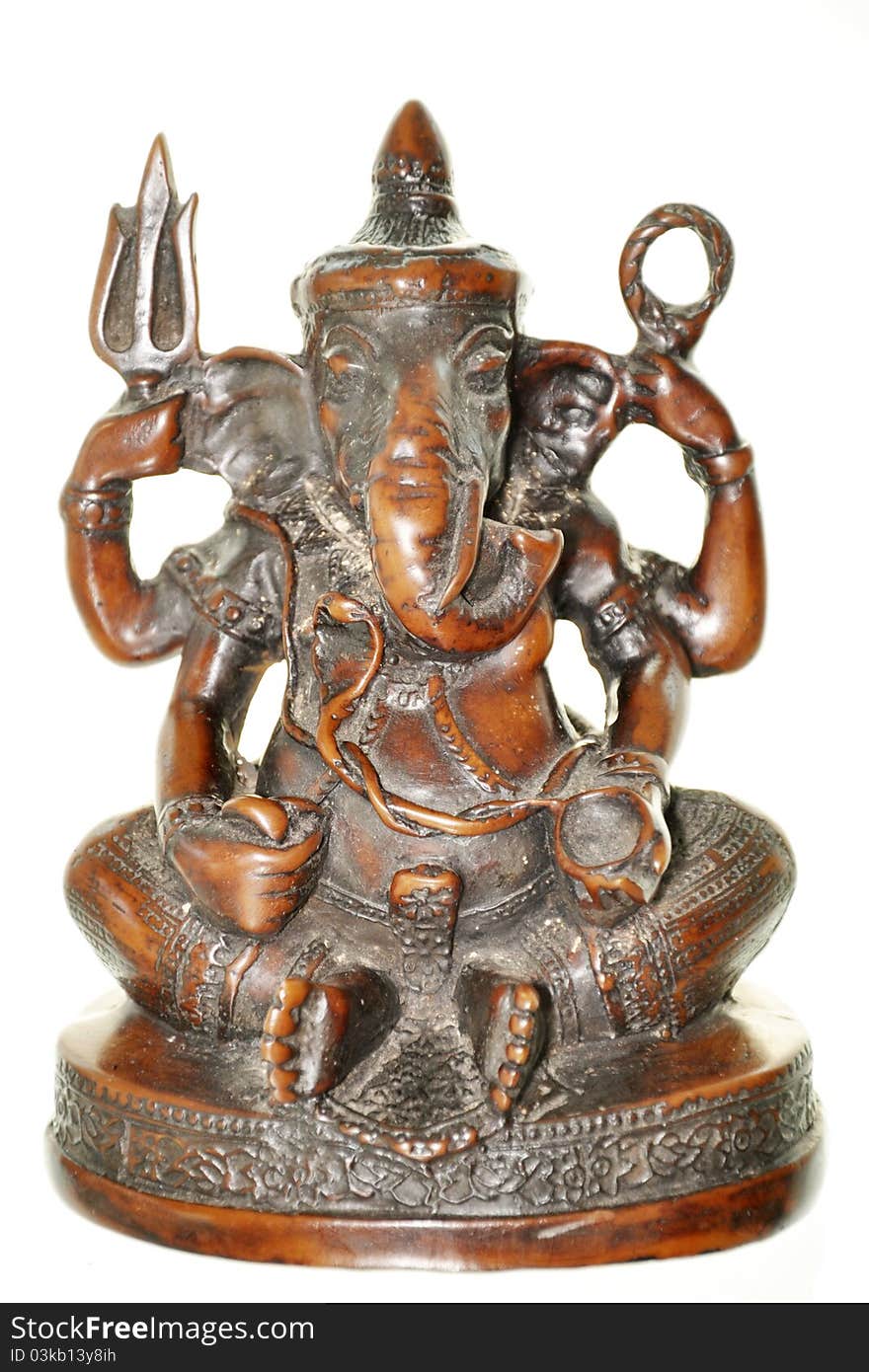 Elephant Headed Hindu Deity