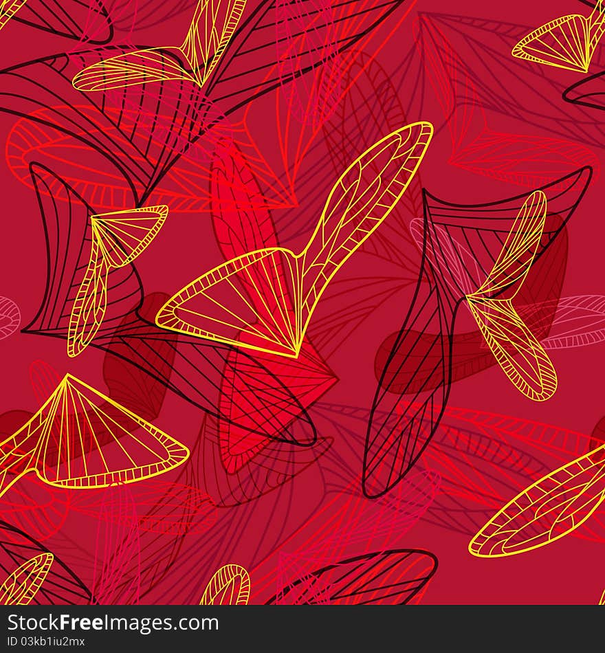 Abstract red background with geometric shapes. Abstract red background with geometric shapes