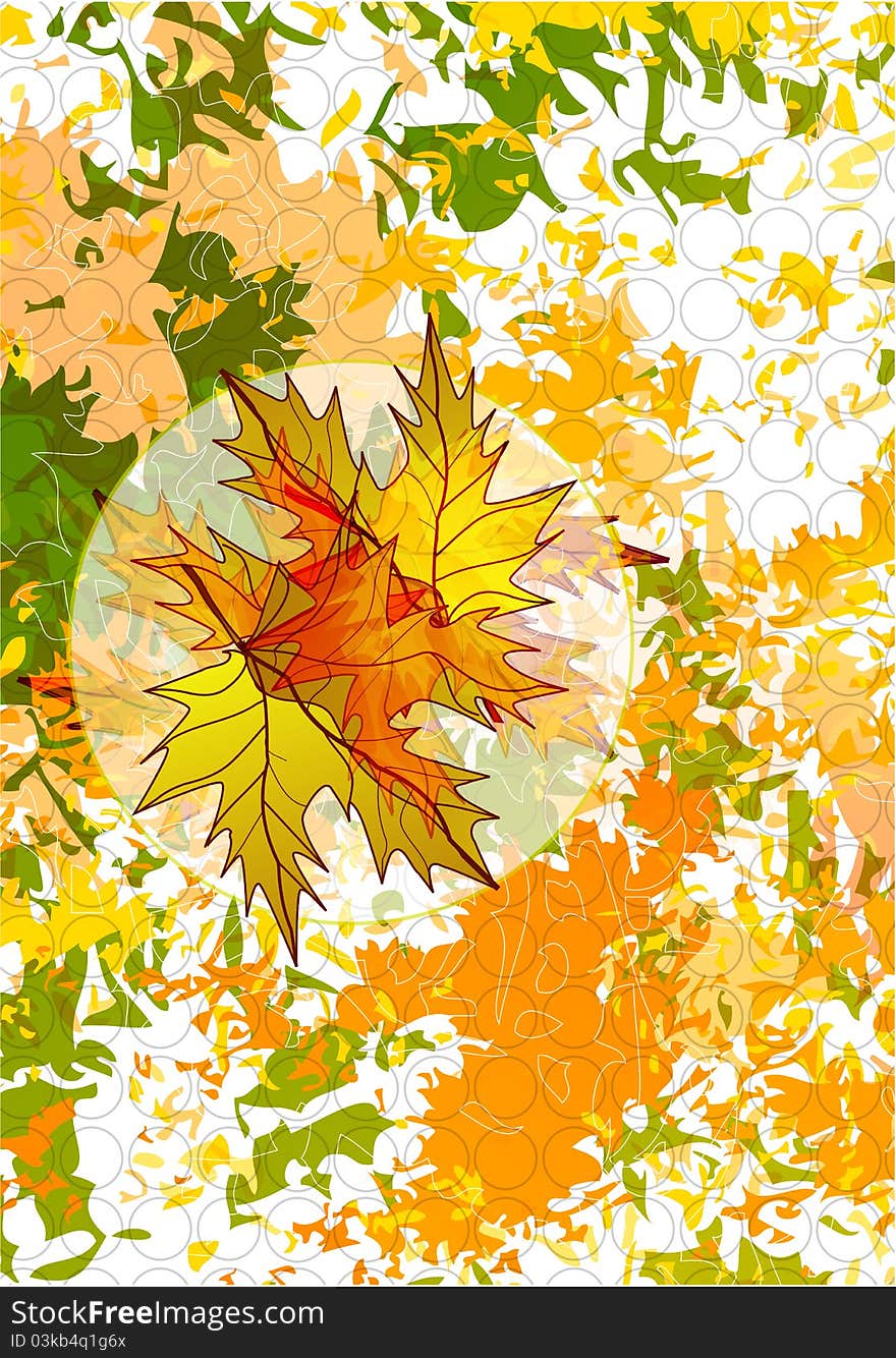 Abstract Autumn Background