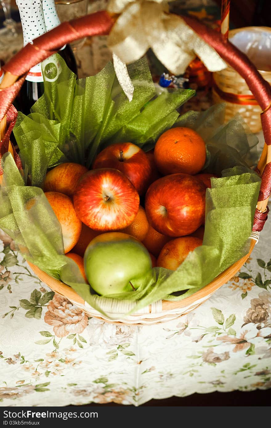 Basket for picnic