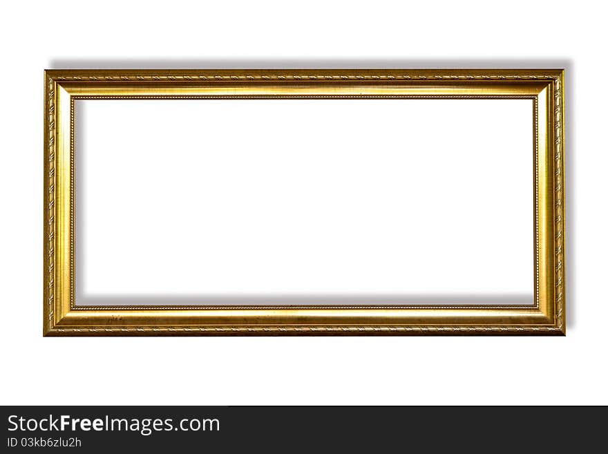 Golden frame