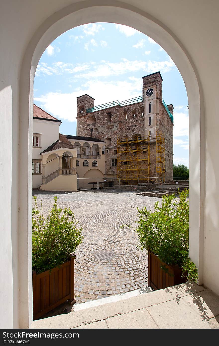 Rákóczi Castle in Hungary Sárospatak