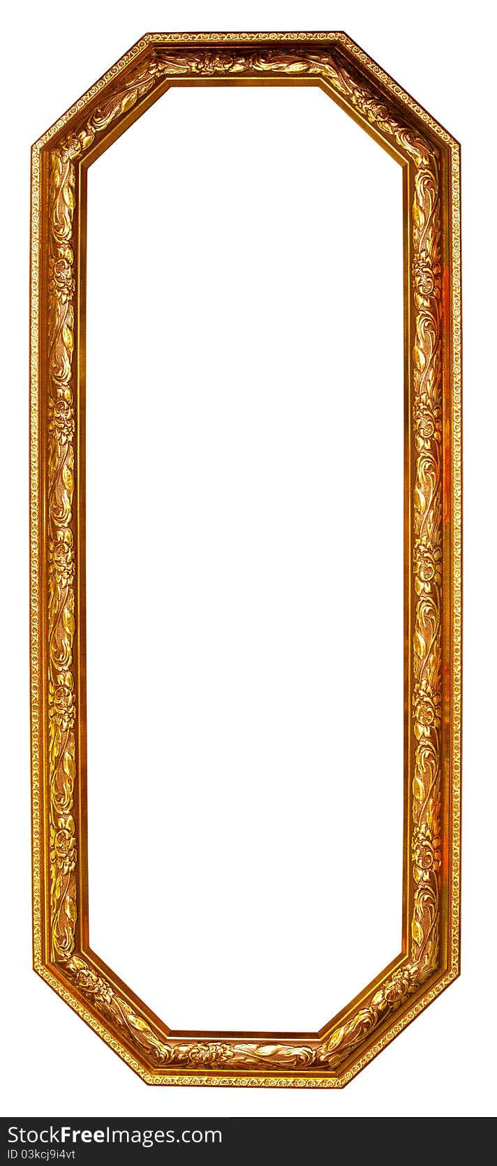 Gold frame