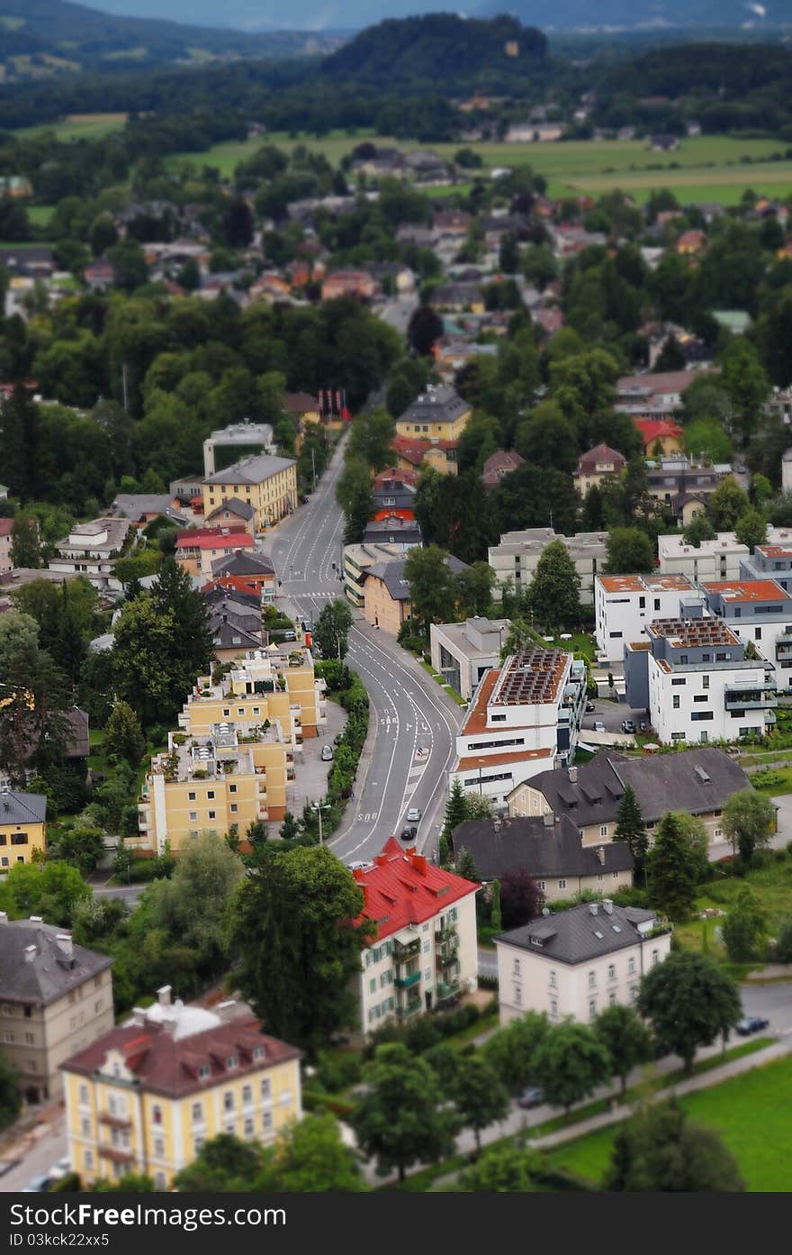 Salzburg Cityscape