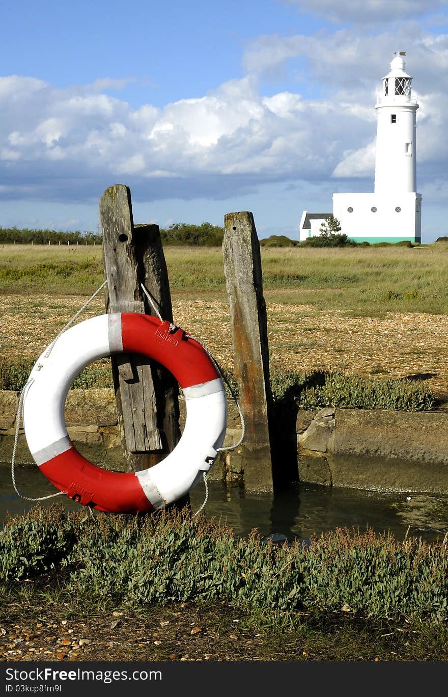 Hurst Lighthouse West Solent Hampshire Southern England