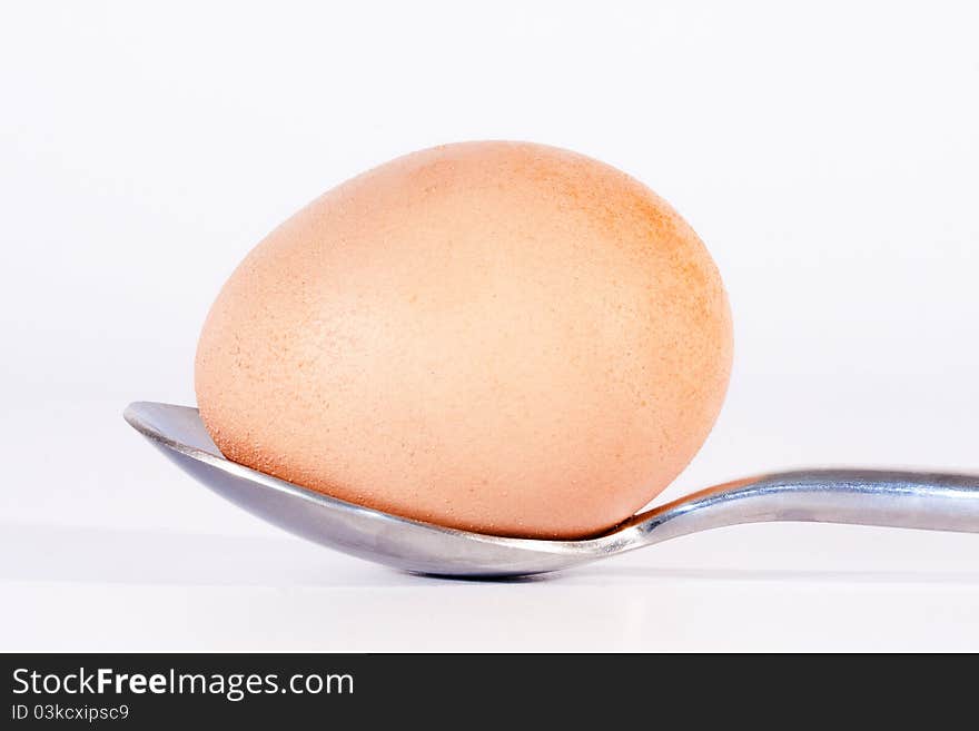 Egg In Spoon