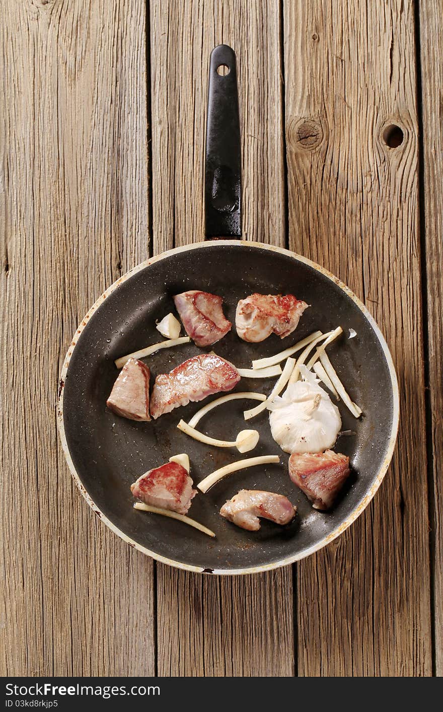 Pan Fried Pork Tenderloin And Garlic