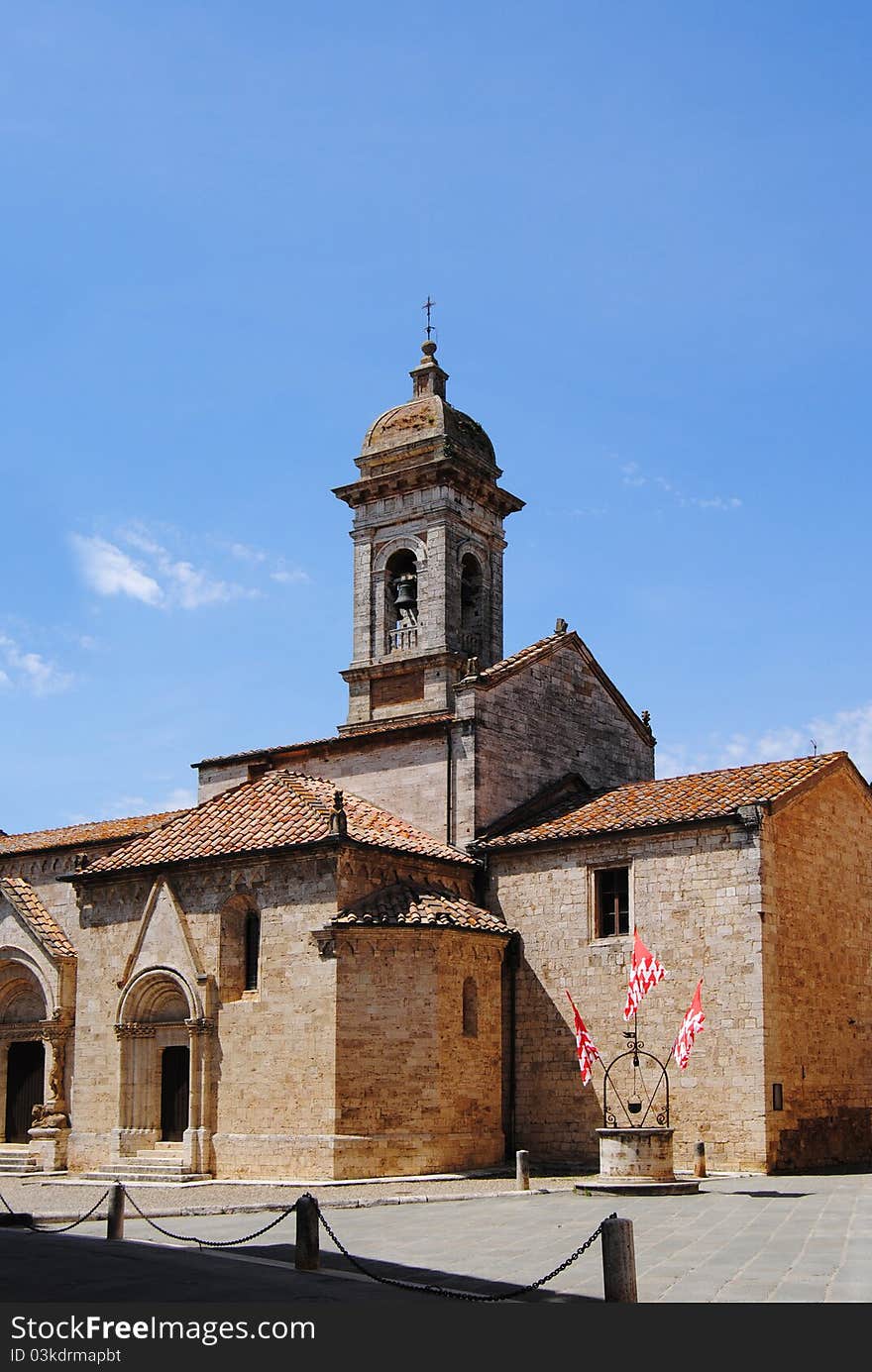 Pienza, visitatat Tuscan city