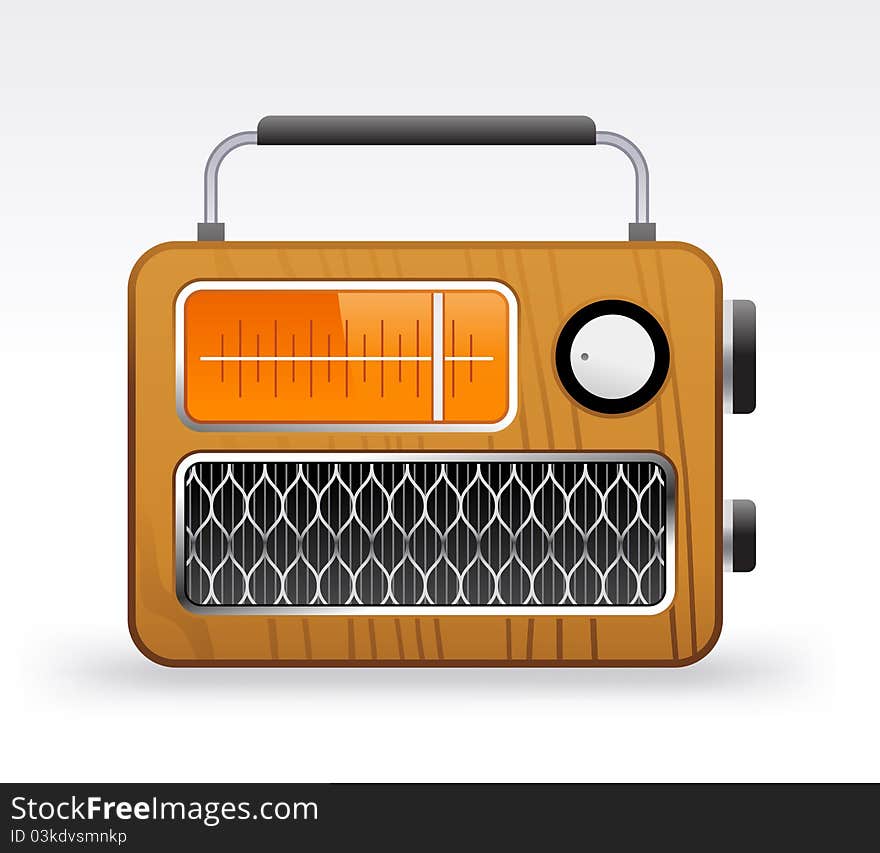 Retro radio