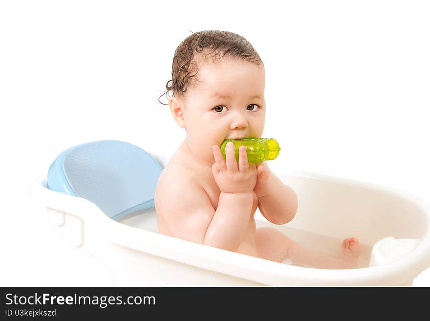 Baby In a Bath