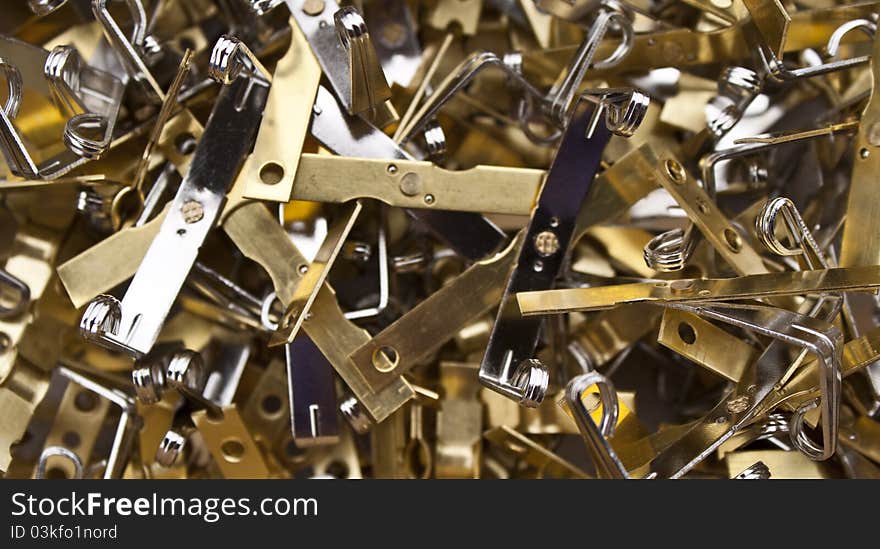 Scrap iron pieces for recycle. Scrap iron pieces for recycle