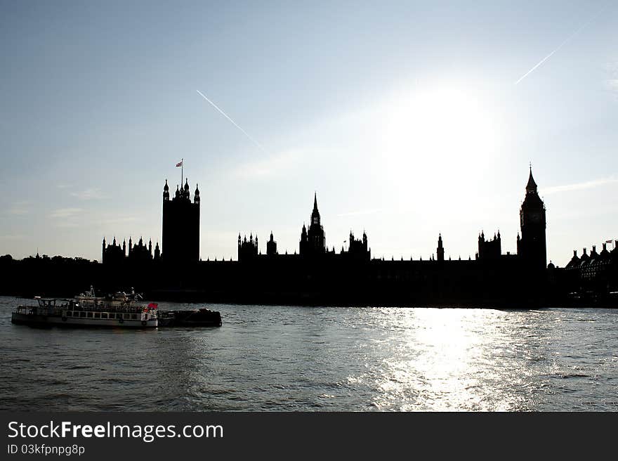 London Skyline and Big Ben