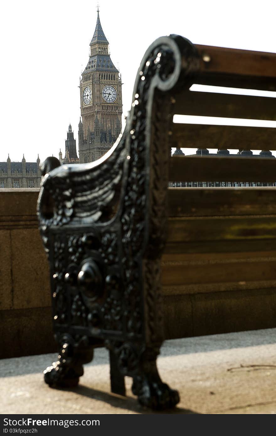 The famous Big Ben in London, one of the most popular landmark in Britain.