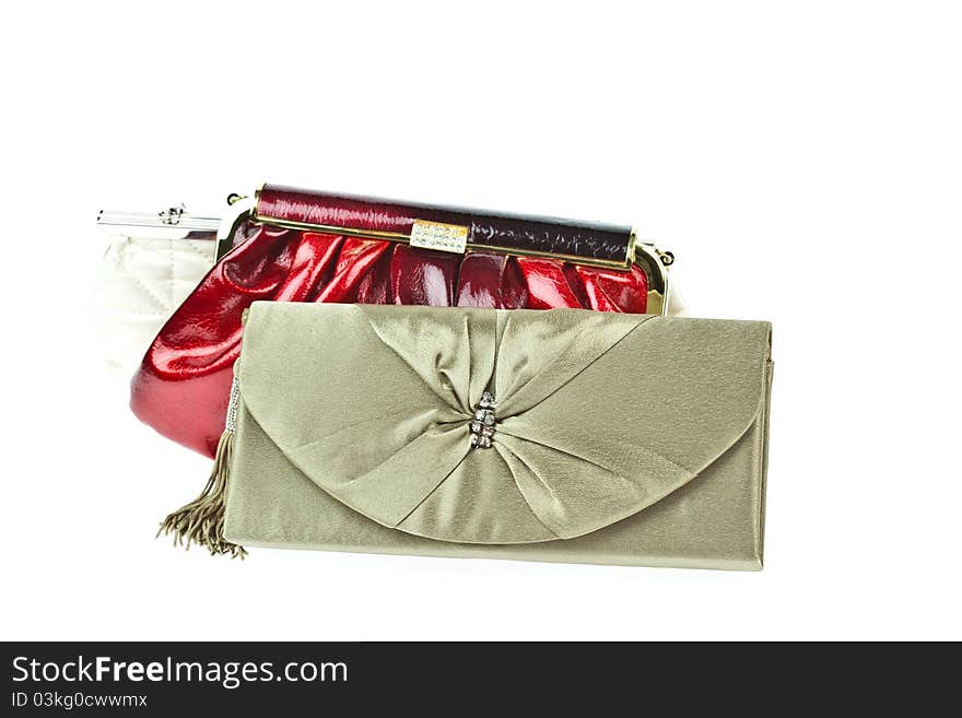 The women clutch bag