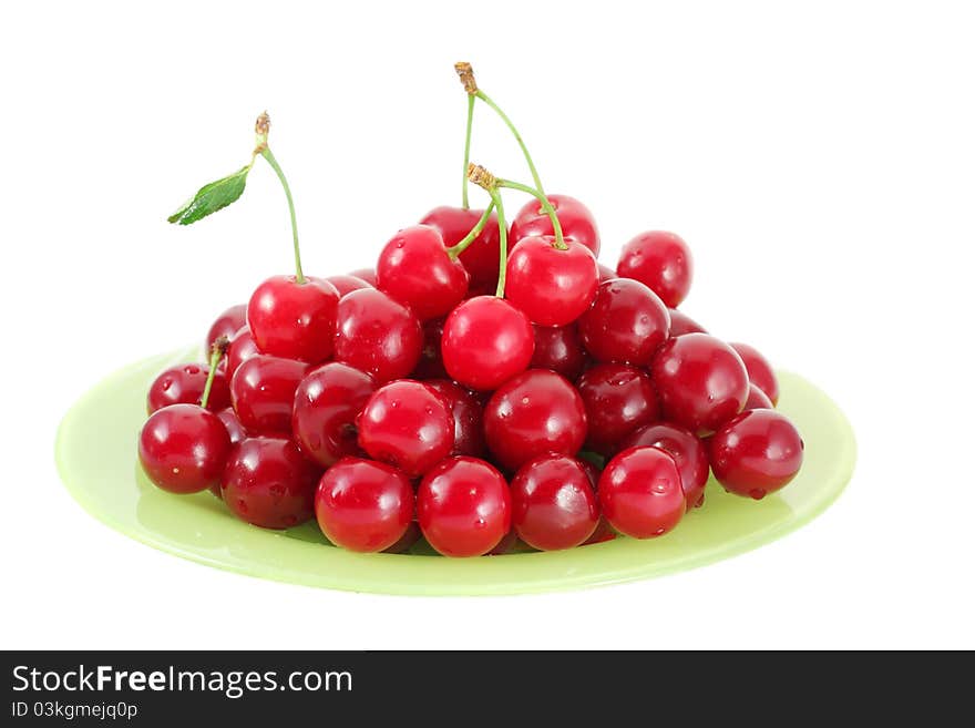 Cherries On The Plate