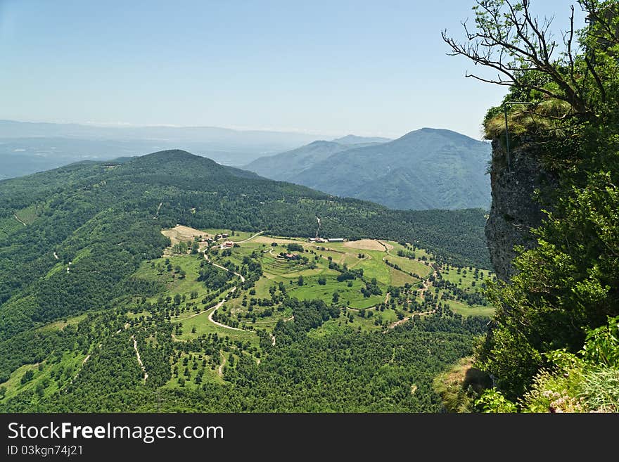 The pyrenees  mountains, Catalania, Spain