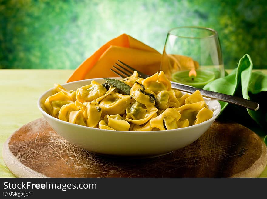 Tortellini With Butter And Sage