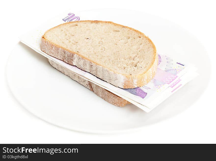 Money sandwich