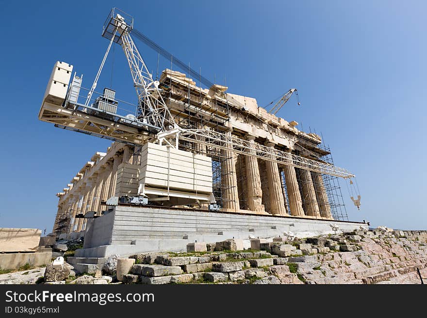 The Acropolis In Athens