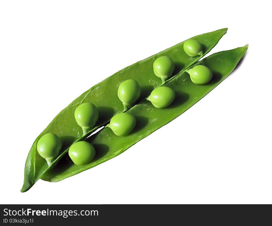 Green peas.