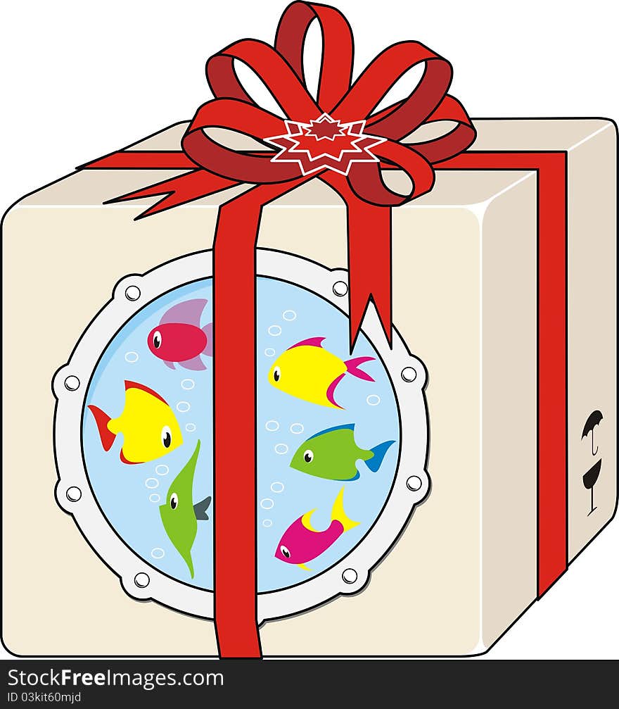 Gift With Reef Small Fishes