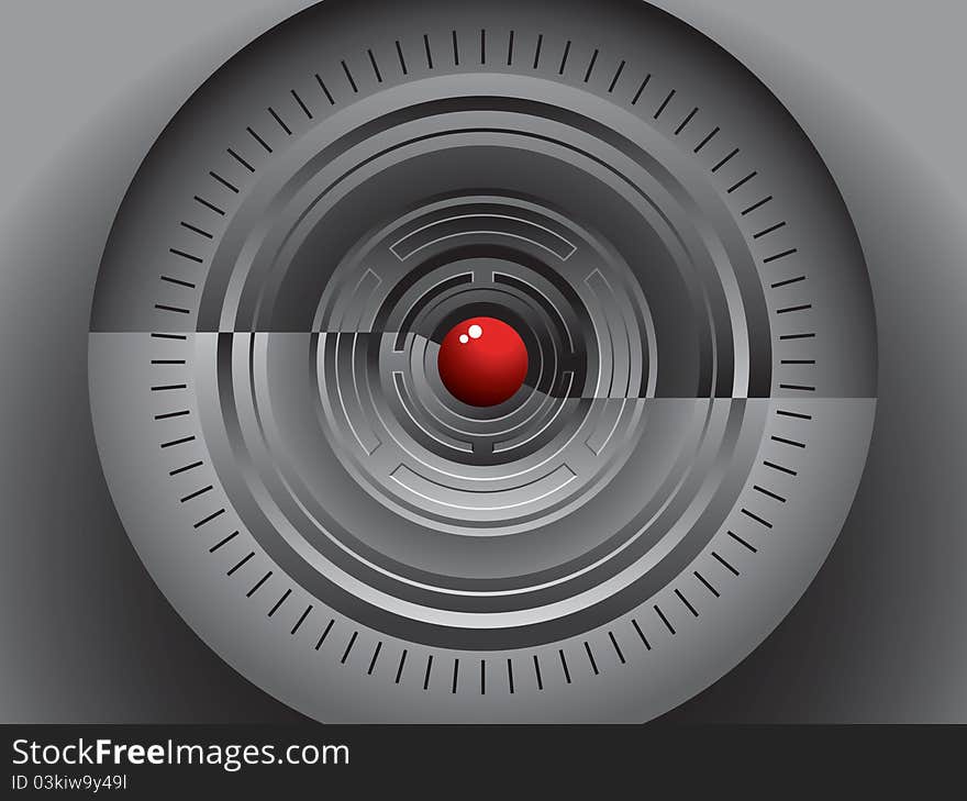 Technological background, interface for web-site, wallpaper, vector illustration