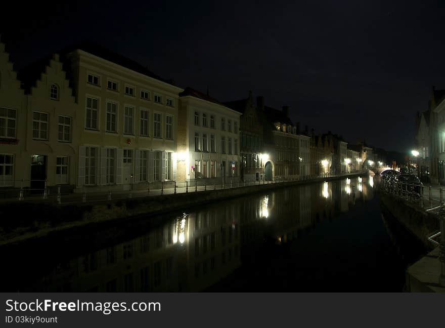 Brugge city in Belgium - beautiful tourism destination in Europe. Brugge city in Belgium - beautiful tourism destination in Europe