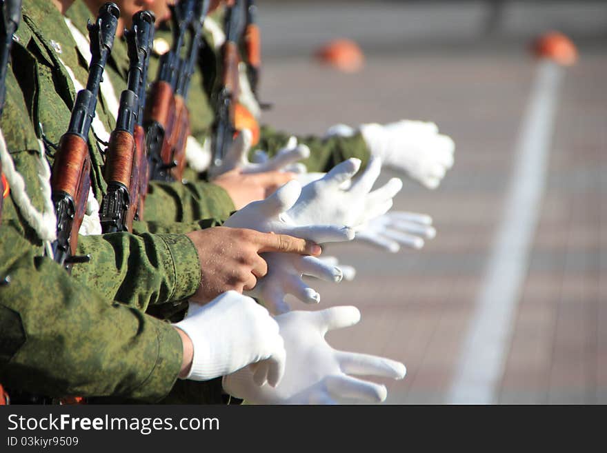 Military On Parade