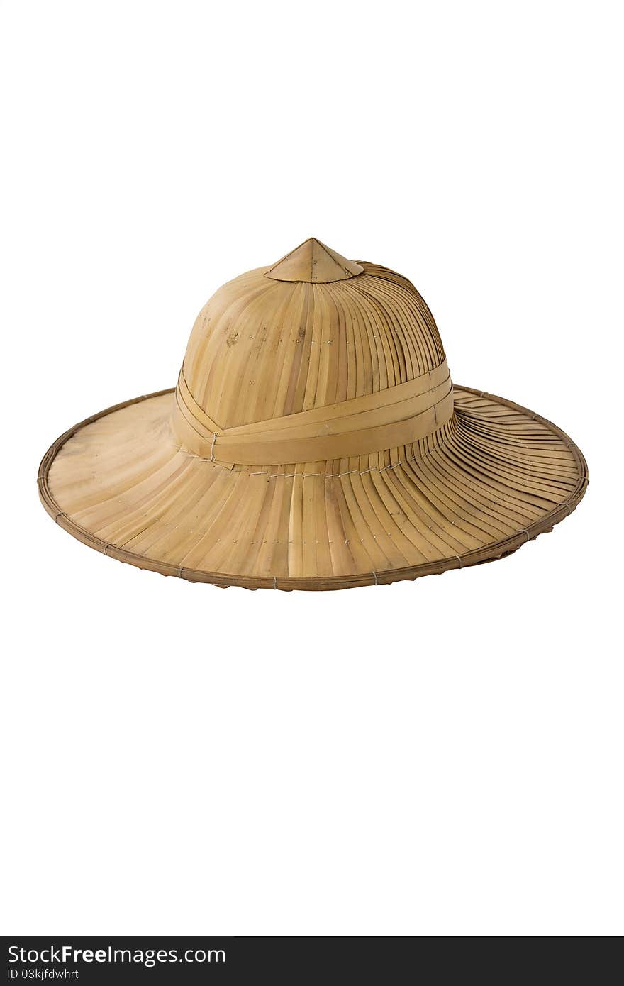 Tropical Straw Pith Helmet