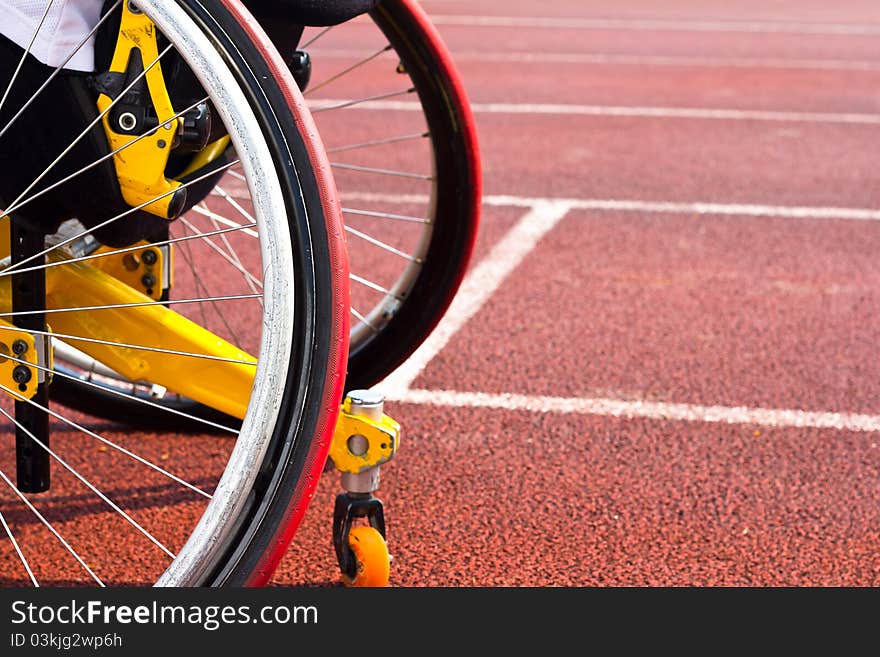 Wheelchair sportsmen