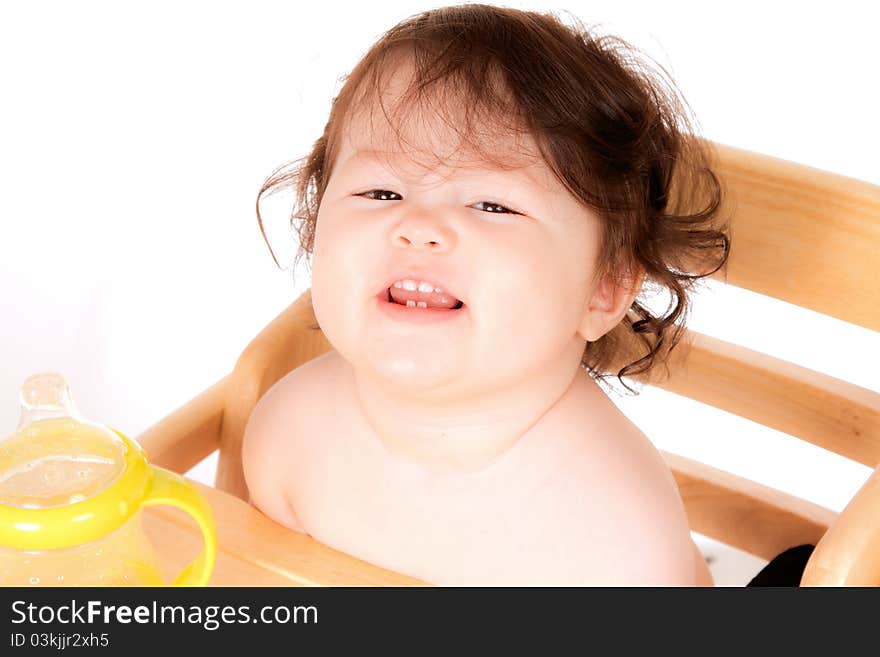 Baby shows her happiness and joy. Baby shows her happiness and joy.