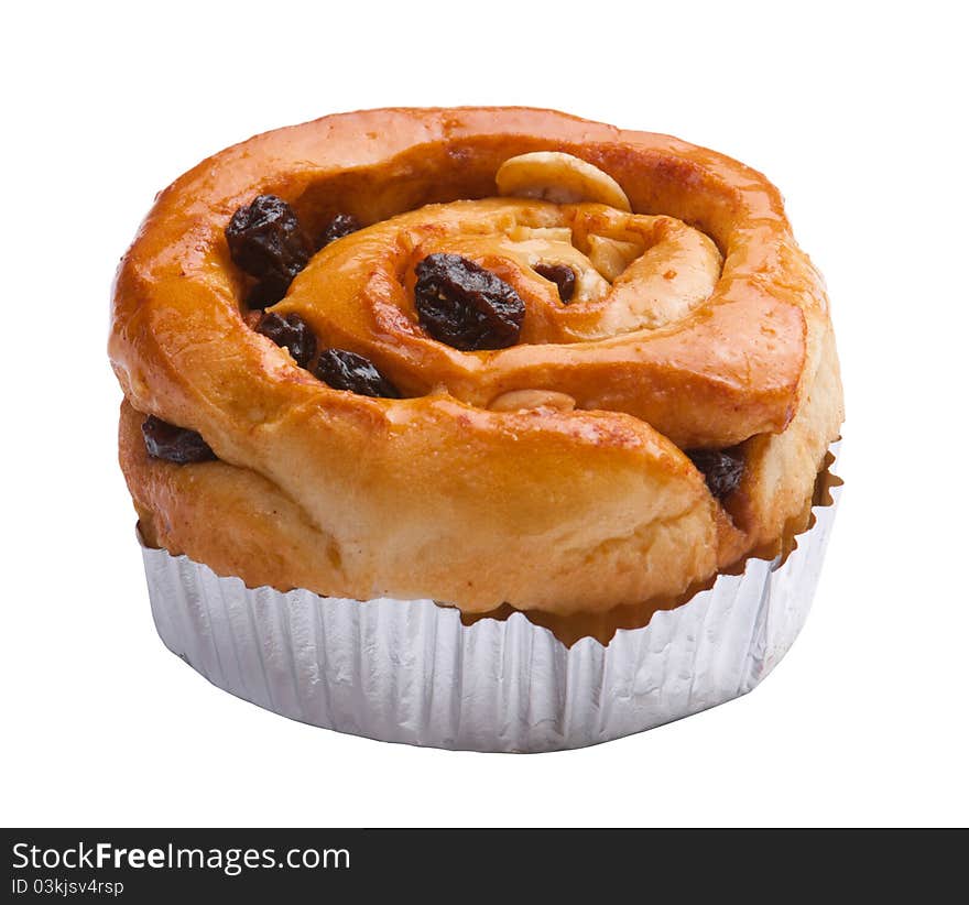 Raisins bun best for snack or coffee break times. Raisins bun best for snack or coffee break times