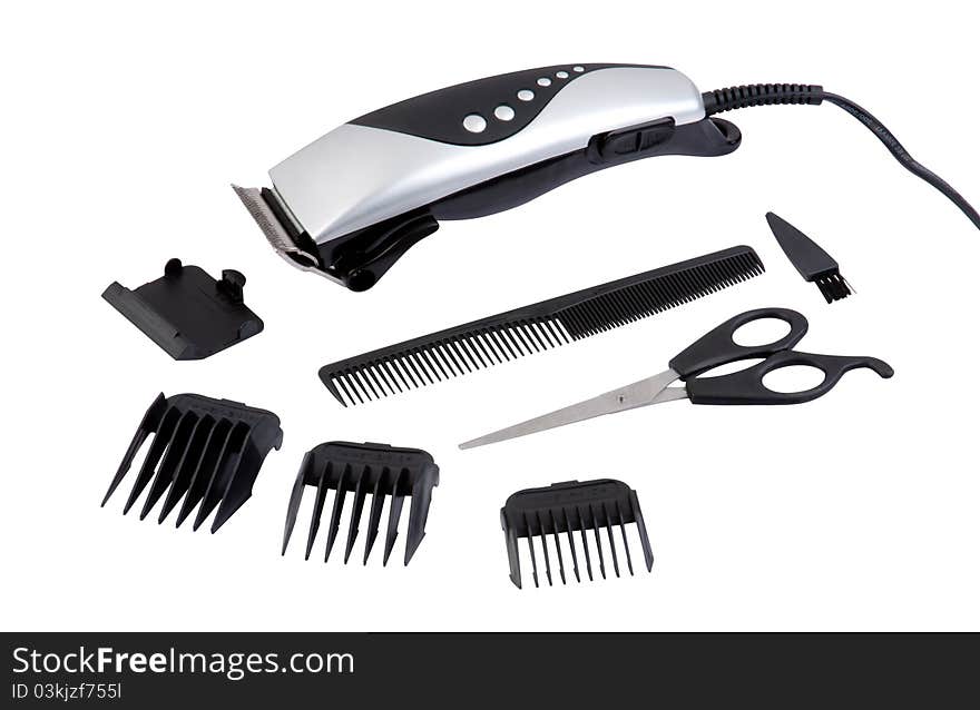 Hair clipping tool set