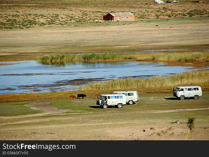 Landscape in Mongolia